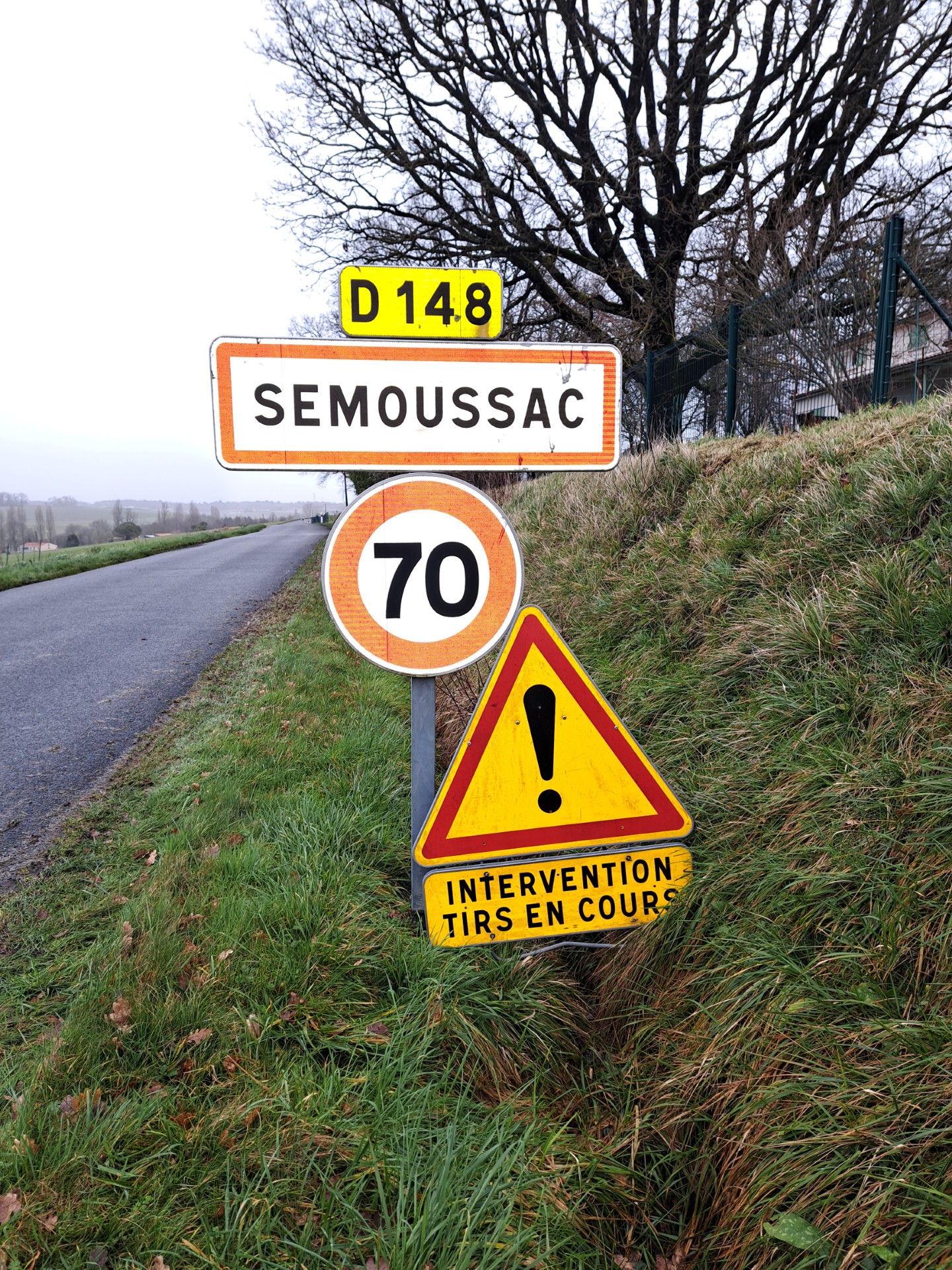 Dépigeonnisation d'un village